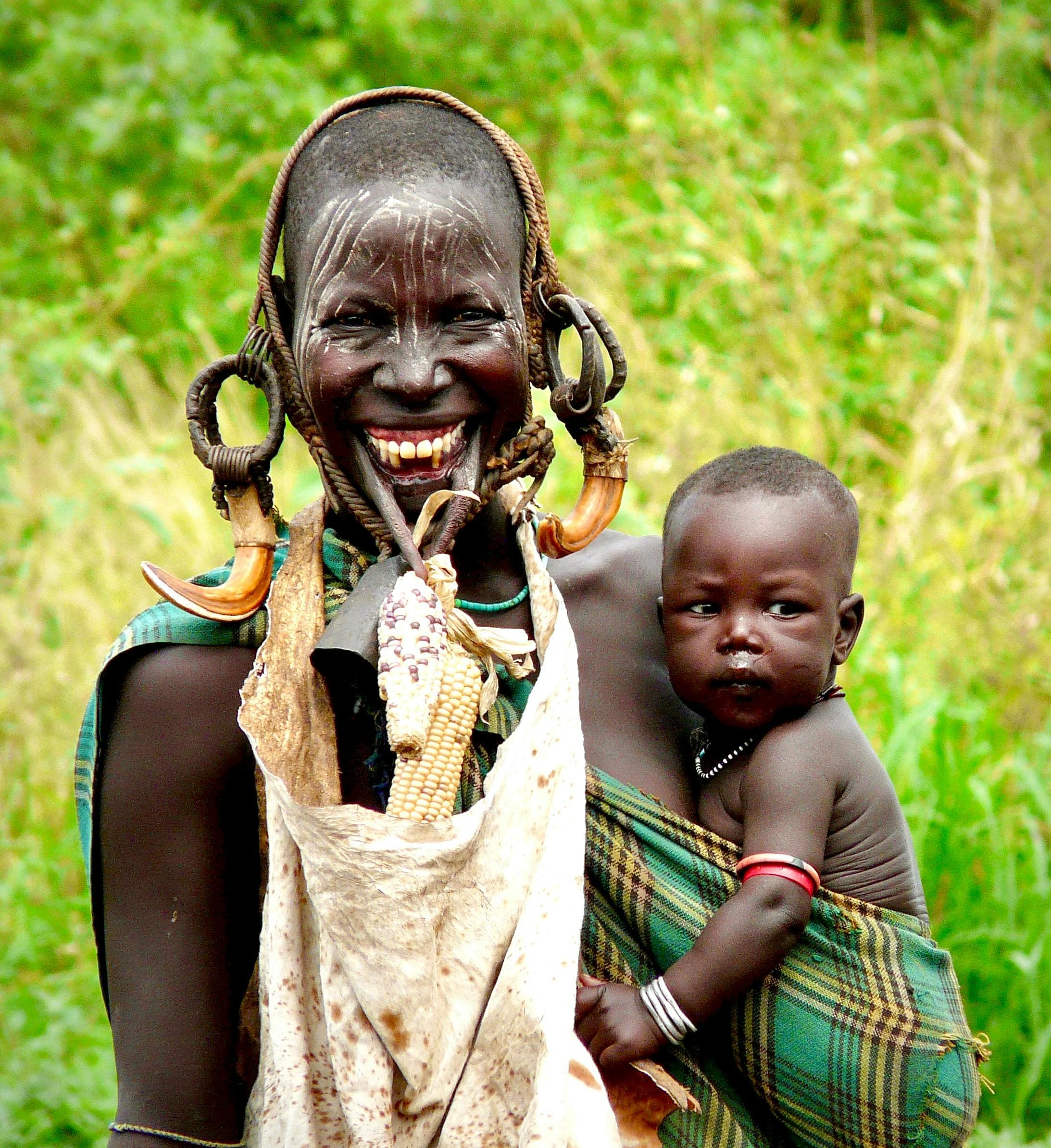 Traveler preparing for a journey to Ethiopia